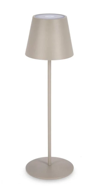 Bizzotto Lampada Tavolo Etna H 38 Cm Led Tortora