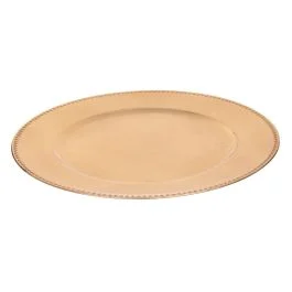 NOEL LEAF SOTTOPIATTO ORO