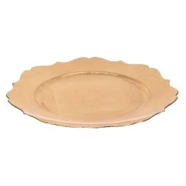 NOEL SOTTOPIATTO MERLETTO ORO