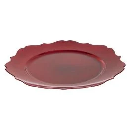 NOEL MERLETTO SOTTOPIATTO ROSSO