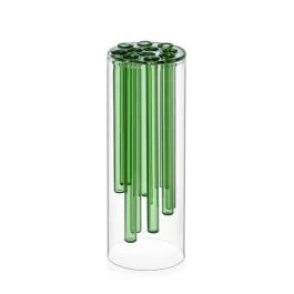 JELLY VASO VERDE H 30 CM