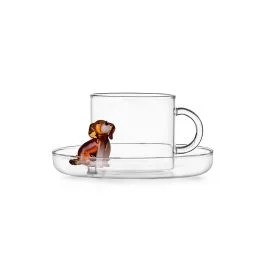 DOGS TAZZA TE' CON PIATTINO GOLDEN RETRIVER