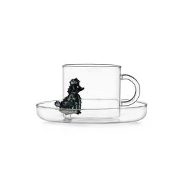 DOGS TAZZA TE' CON PIATTINO BARBONCINO