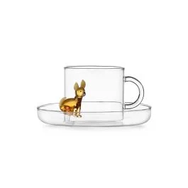 DOGS TAZZA TE' CON PIATTINO CHIHUAHUA