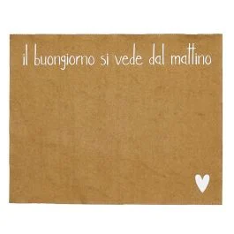 TOVAGLIETTA IL BUONGIORNO SI VEDE 36X45 CM