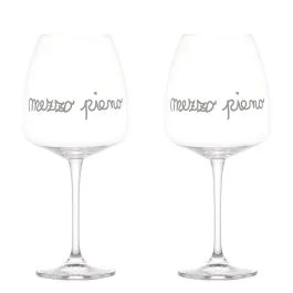 SET 2 CALICI MEZZO PIENO 77 CL