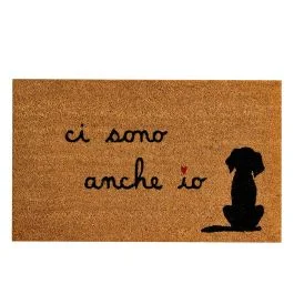 ZERBINO CI SONO ANCHE IO CANE 45X75 CM