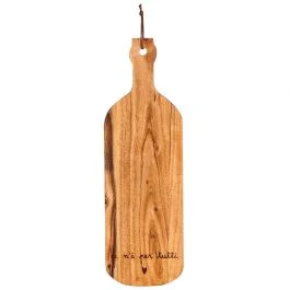 TAGLIERE BOTTIGLIA CE N'E' PER TUTTI 50X16 CM