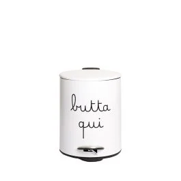 PATTUMIERA BUTTA QUI BIANCA 5L