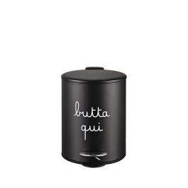 PATTUMIERA BUTTA QUI NERA 5L