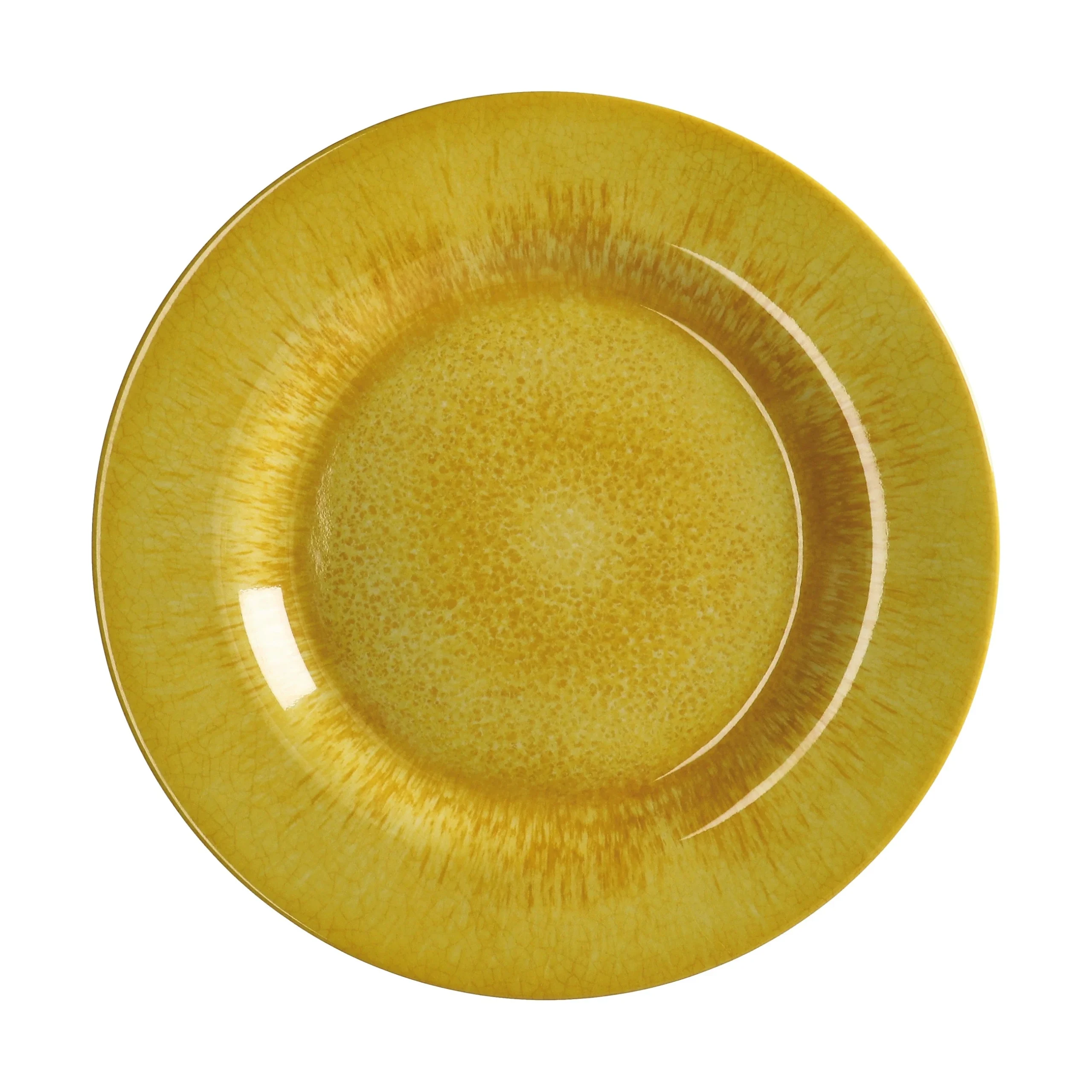 Ad Trend Piatto Frutta Melamina D 22 Cm H 2 Cm Giallo