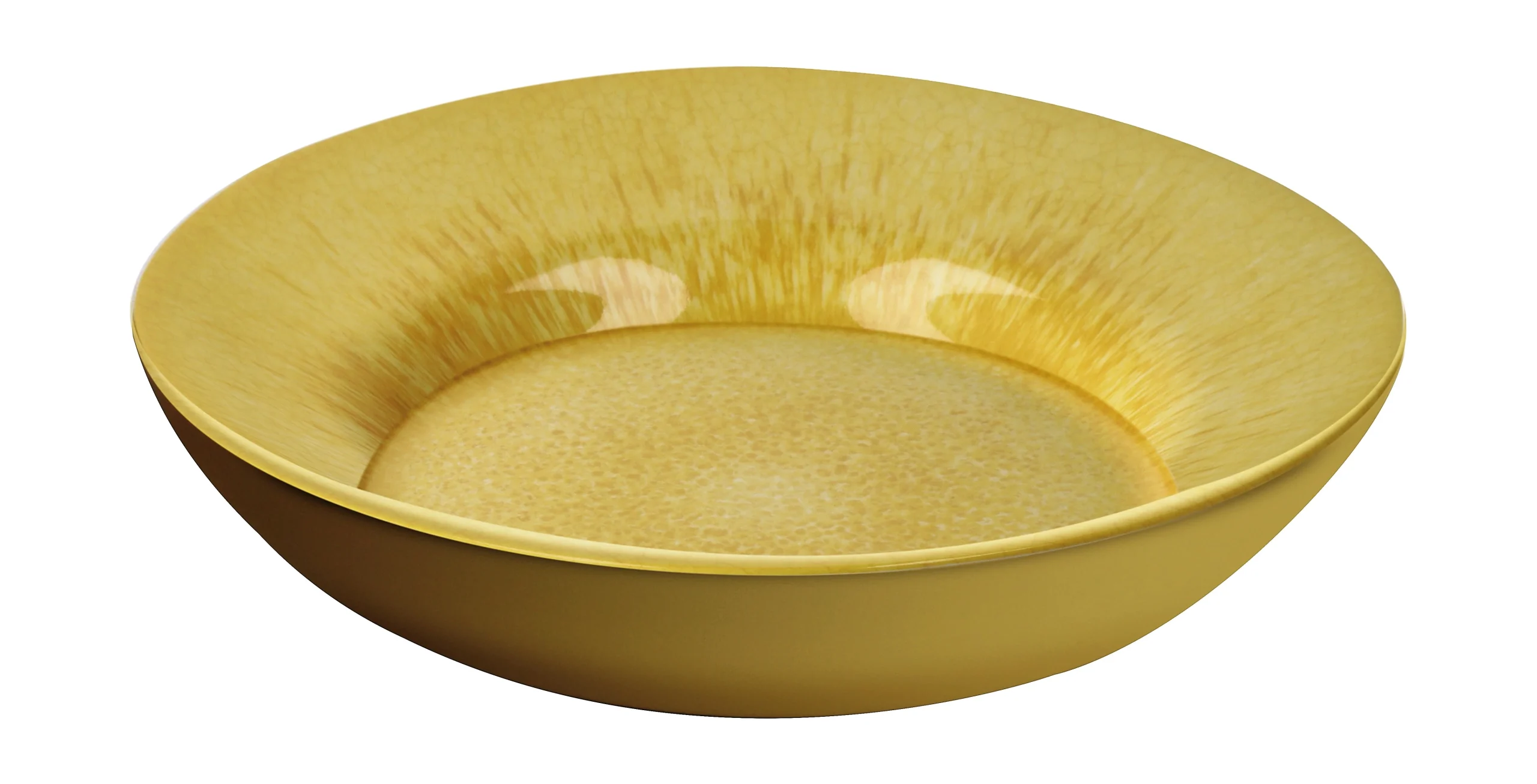 Ad Trend Piatto Fondo Melamina D 22 Cm H 5 Cm Giallo