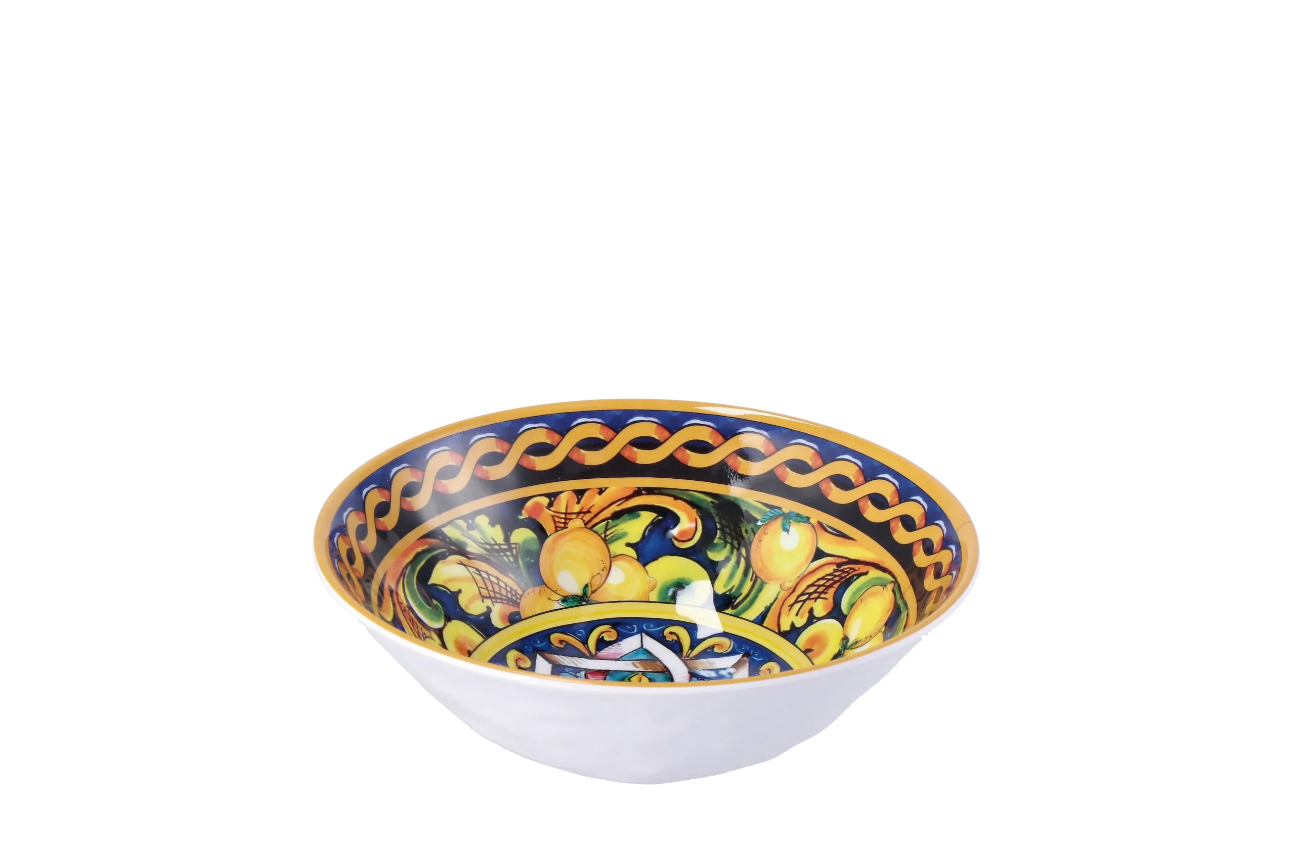 Ad Trend Ciotola Melamina Lemon D 21,5 Cm H 8 Cm Giallo