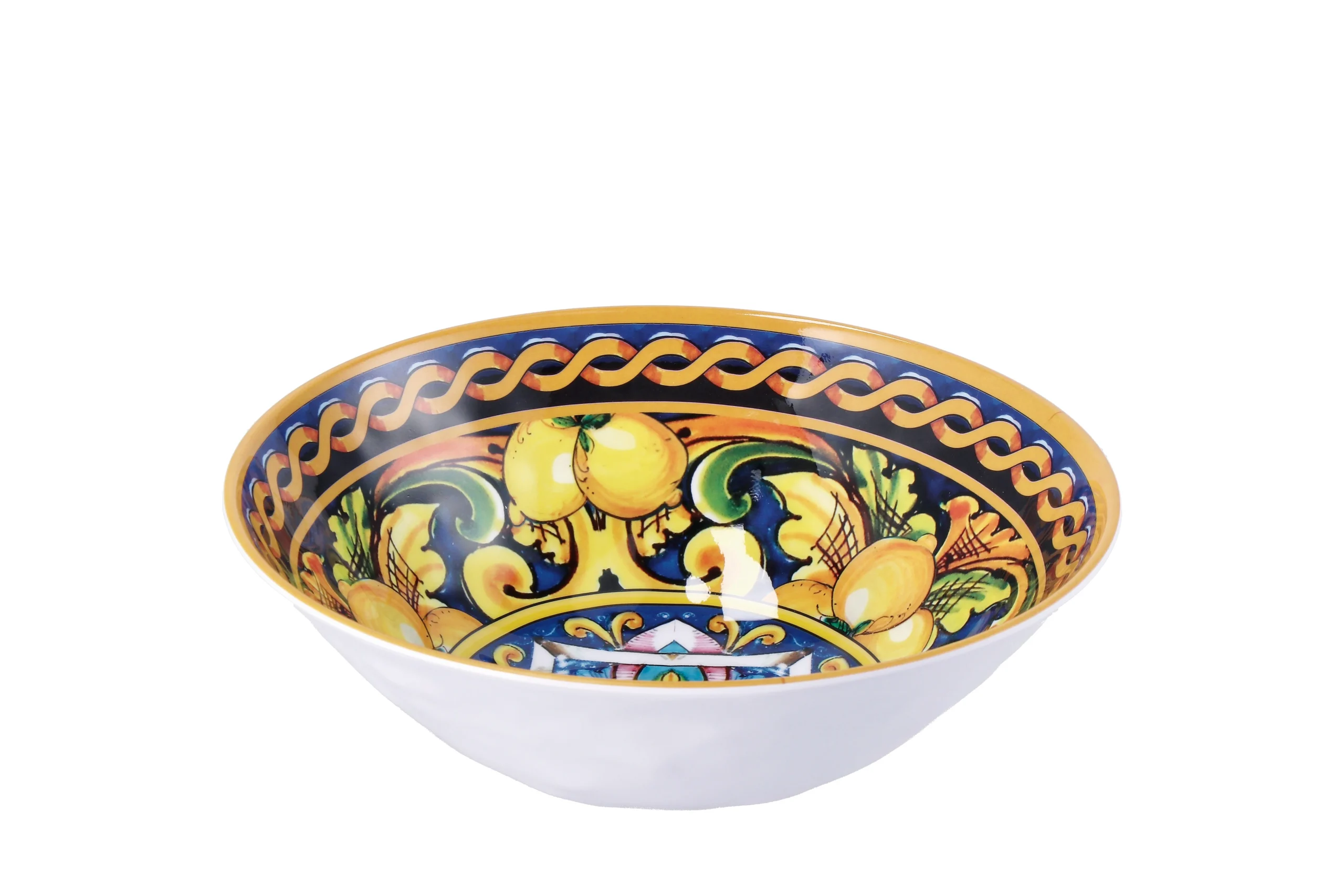 Ad Trend Ciotola Melamina Lemon D 28 Cm H 9 Cm Giallo