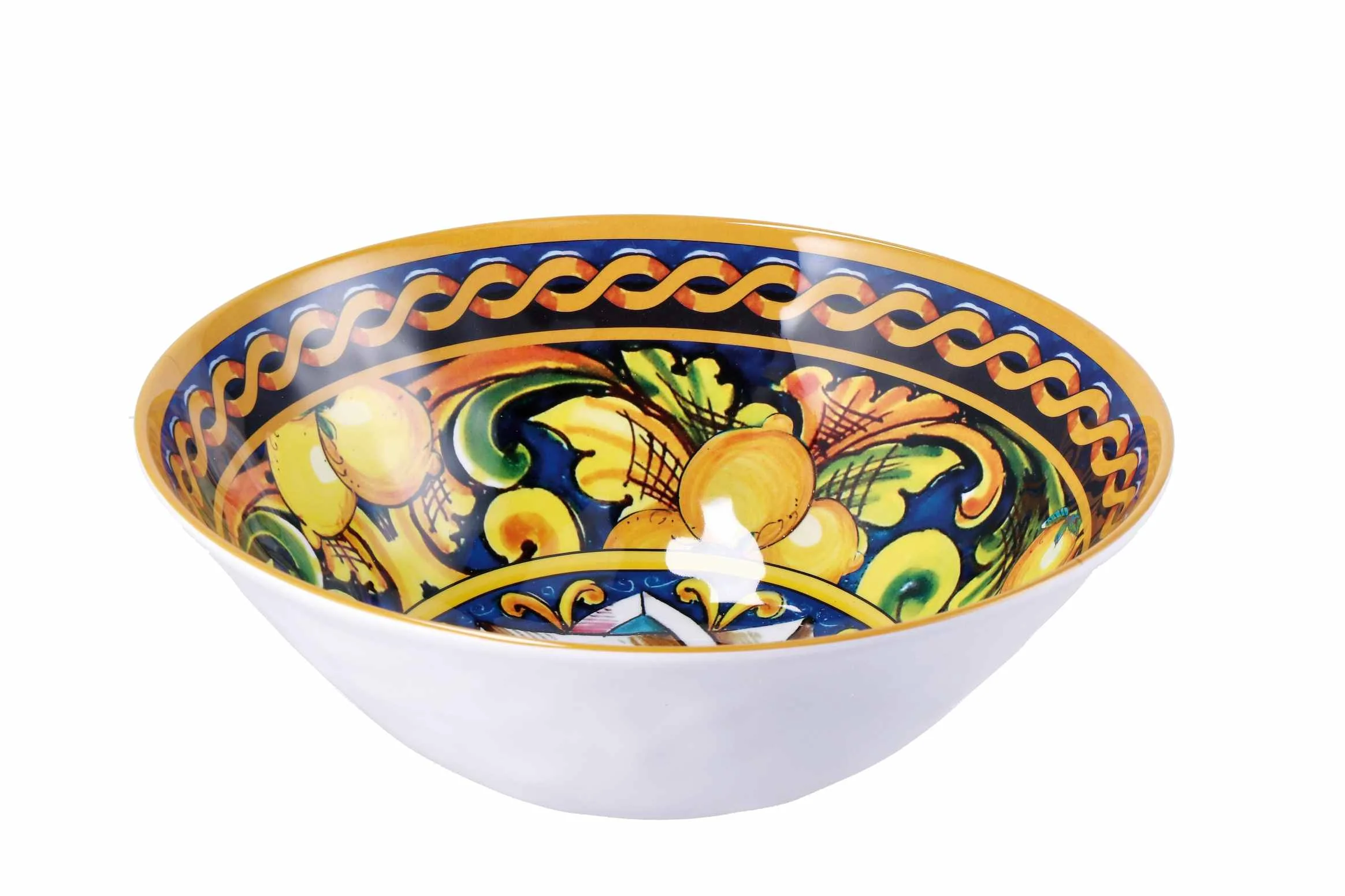 Ad Trend Ciotola Melamina Lemon D 32 Cm H 11 Cm Giallo