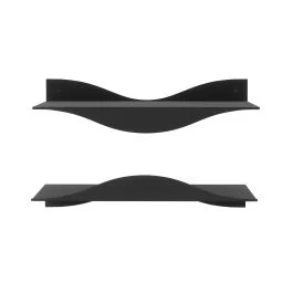 SURF SET 2 MENSOLE NERO