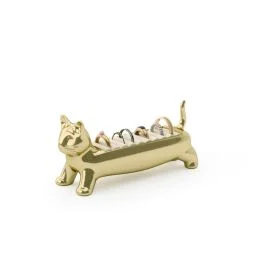 ALI CAT PORTA ANELLI OTTONE