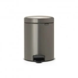 NEW ICON PATTUMIERA PEDALE 5L PLATINUM