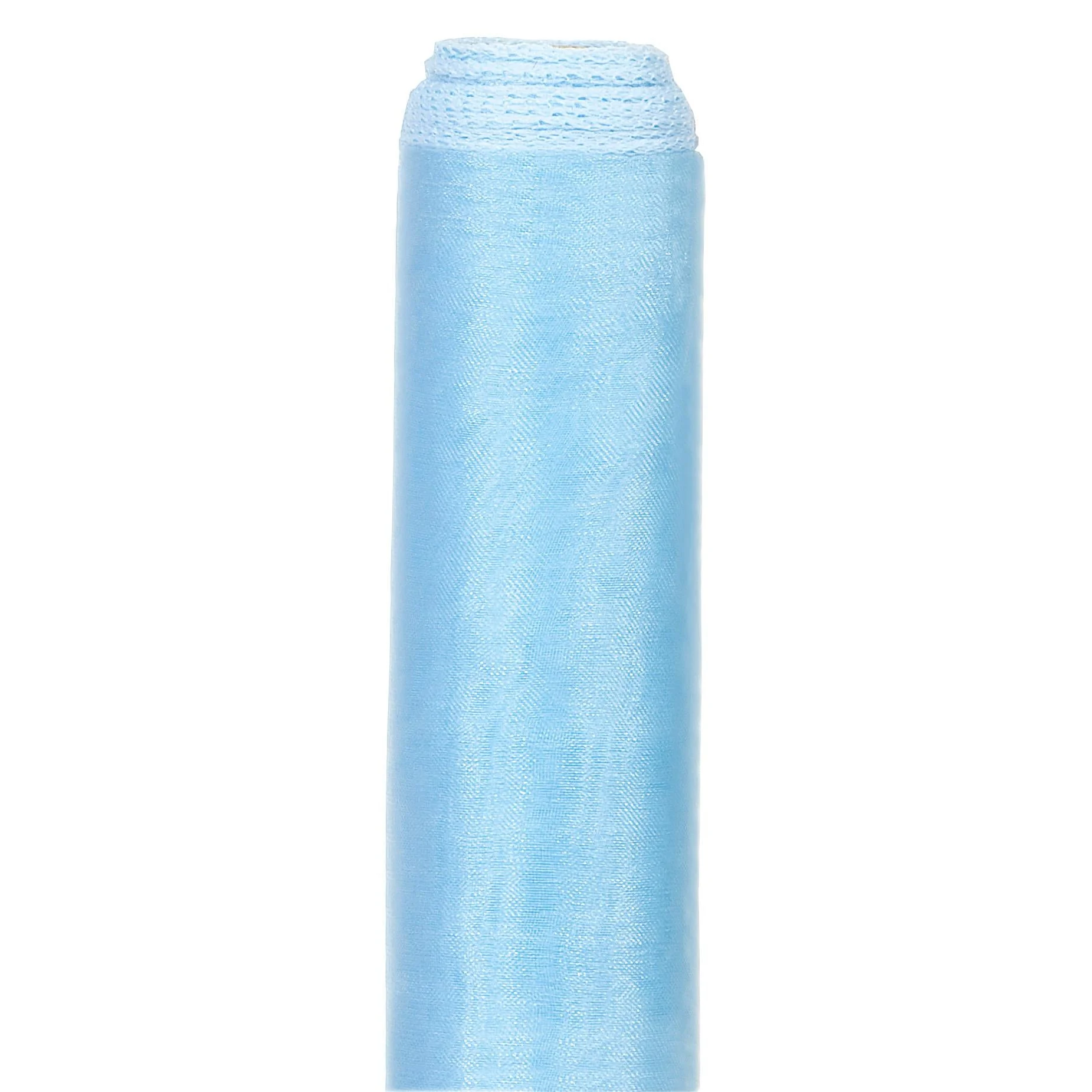 Piovaccari Rotolo Organza Single Tone H 50 Cm L 9 Mt Sky Blue