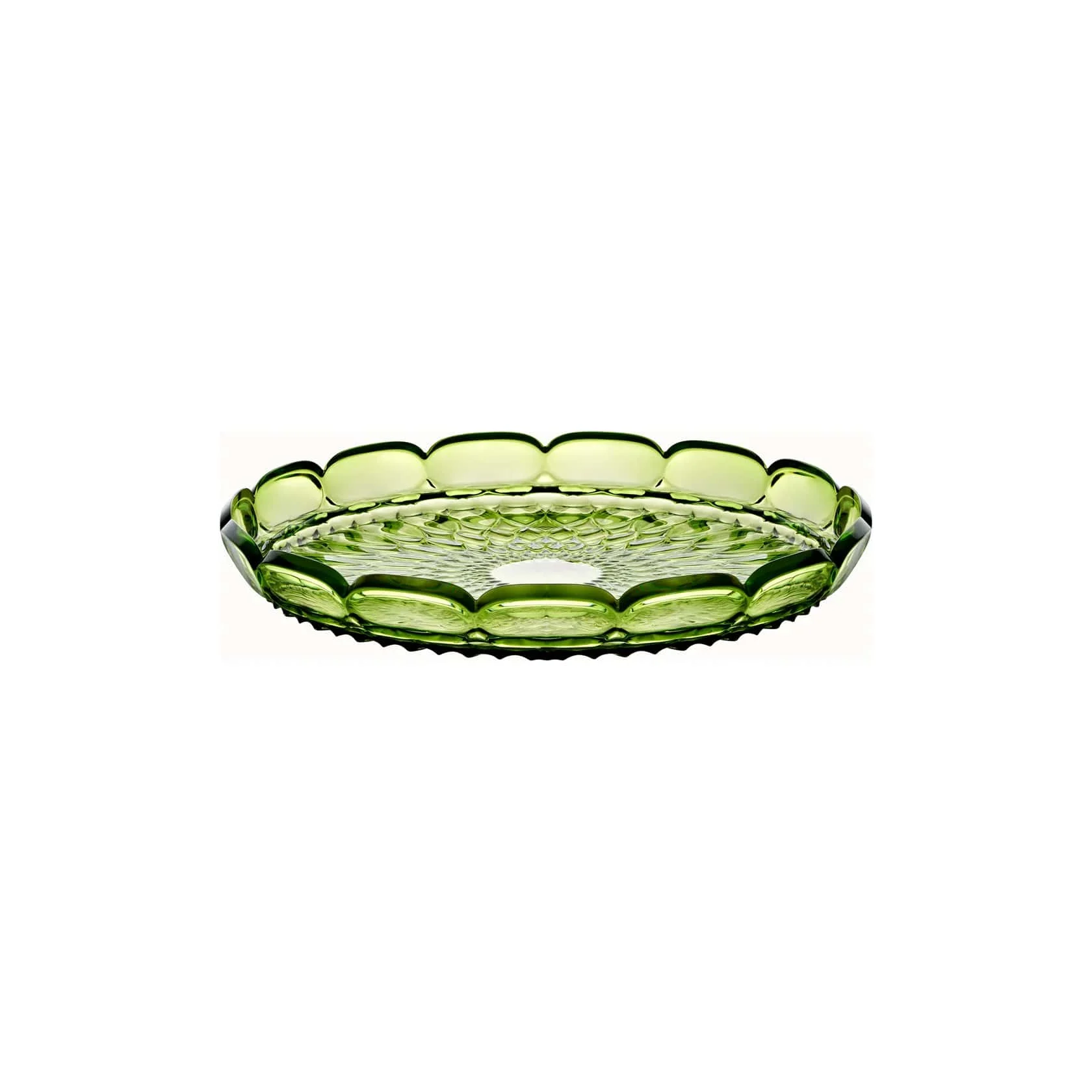 GUZZINI Vassoio Tondo Piccolo Vanity Bio-Based D 30 Cm Verde Ninfea