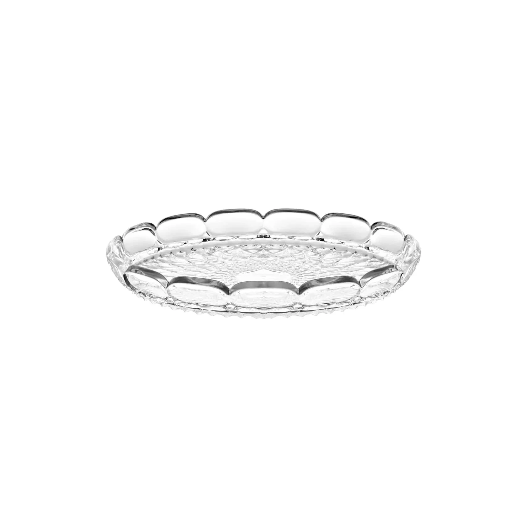 GUZZINI Vassoio Tondo Piccolo Vanity Bio-Based D 30 Cm Trasparente