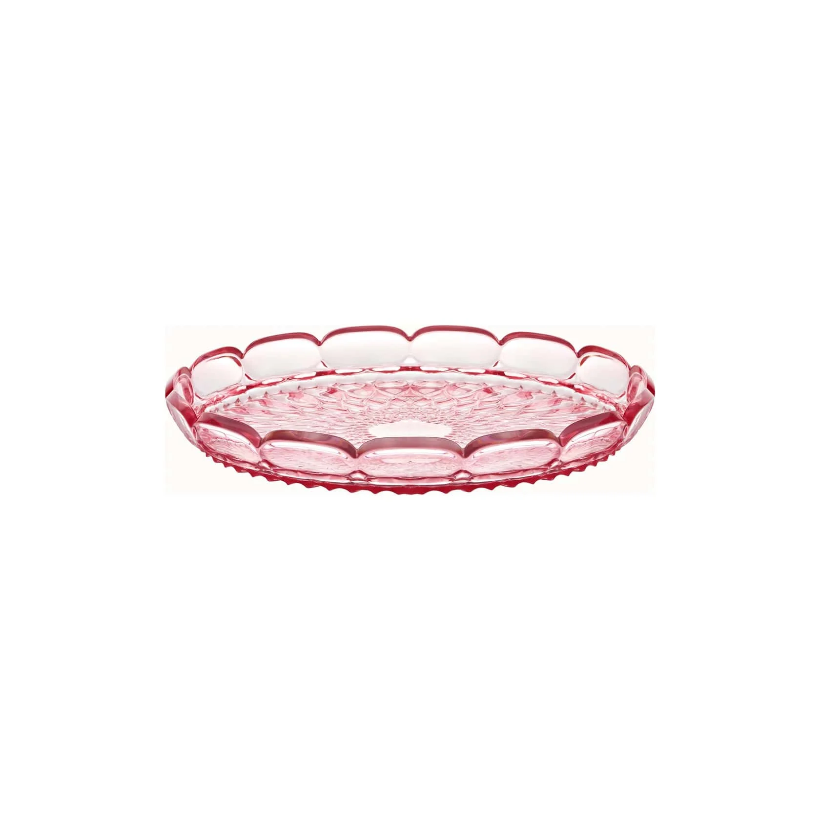 GUZZINI Vassoio Tondo Piccolo Vanity Bio-Based D 30 Cm Rosa Flamingo