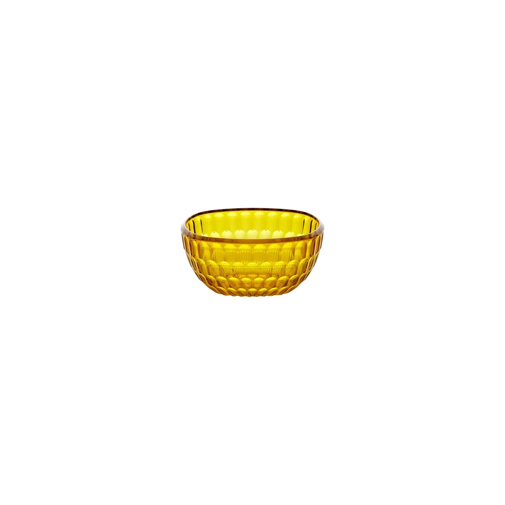 GUZZINI Contenitore Vanity Bio-Based D 12 Cm Giallo Zafferano