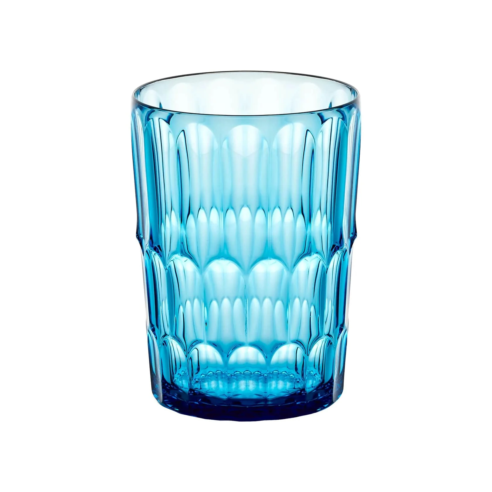 GUZZINI Bicchiere Alto Decoro 2 Vanity Bio-Based Azzurro Mare