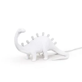 JURASSIC LAMPADA IN RESINA BRONTOSAURUS