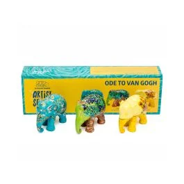 ELEFANTI ODE TO VAN GOGH 3 PZ 7 CM