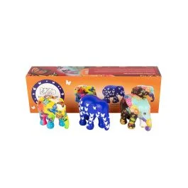 ELEFANTI BEAUTIFUL BUTTERFLIES 3 PZ 7 CM