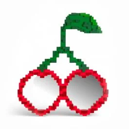 PIXEL MIRROR SPECCHIO CHERRIES