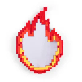 PIXEL MIRROR SPECCHIO FLAME