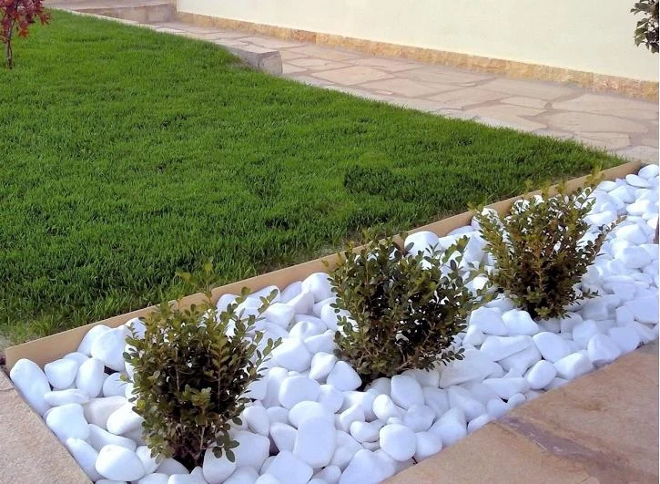 L'Arcolaio Ciottoli Bianco Carrara 40 / 60 Mm 20 Kg