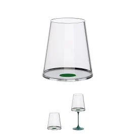 SPLITGLASS TUMBLER VINO ROSSO 2 PZ VERDE