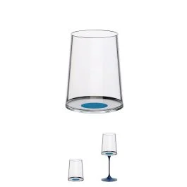 SPLITGLASS TUMBLER VINO BIANCO 2 PZ BLU