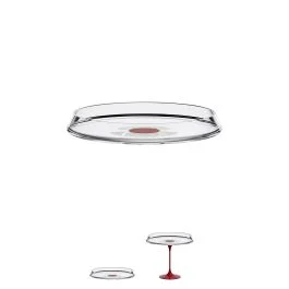 SPLITGLASS SNACKPLATE ROSSO