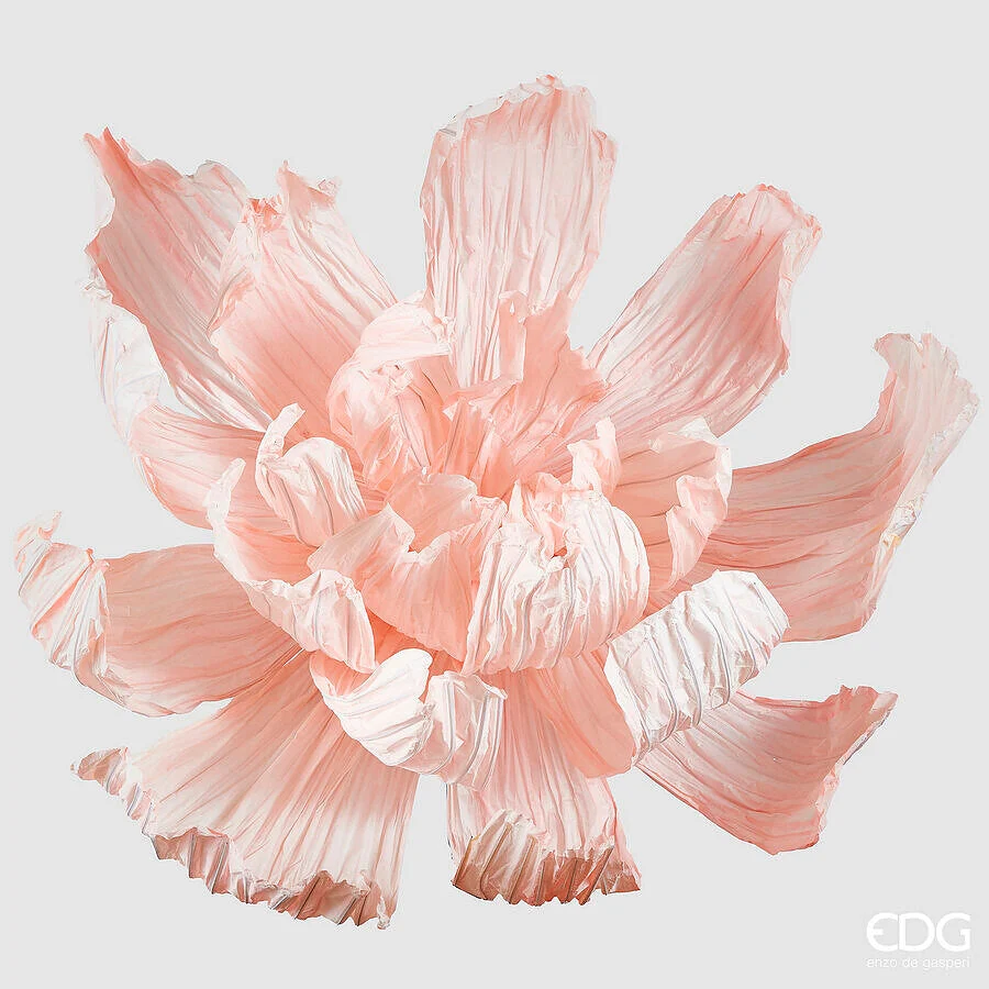 EDG Enzo De Gasperi Peonia Jumbo da Appendere H 90 Cm D 160 Cm Rosy Peach