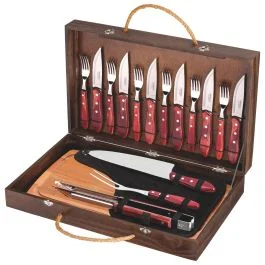 SET PER BBQ POLYWOOD 17 PZ