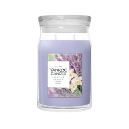 CANDELA IN GIARA GRANDE LAVENDER VANILLA