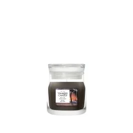 CANDELA IN GIARA PICCOLA BLACK COCONUT
