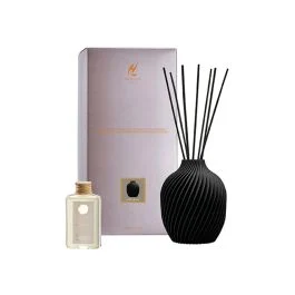 GIFT SET VASO 14 CM NERO - CALDI AGRUMI