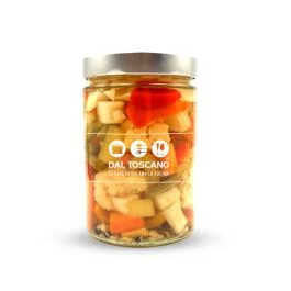 GIARDINIERA IN OLIO EVO 314 ML VASOCOTT.