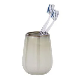 MARANO BICCHIERE PORTASPAZZOLINI IN CERAMICA