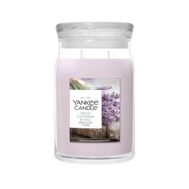 CANDELA IN GIARA GRANDE DRIED LAVENDER & OAK