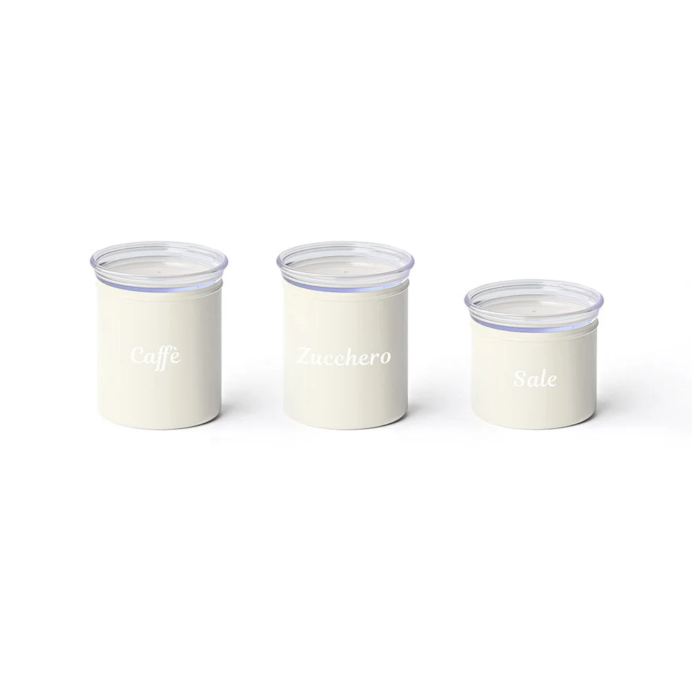 GUZZINI Set 3 Barattoli Chef Line