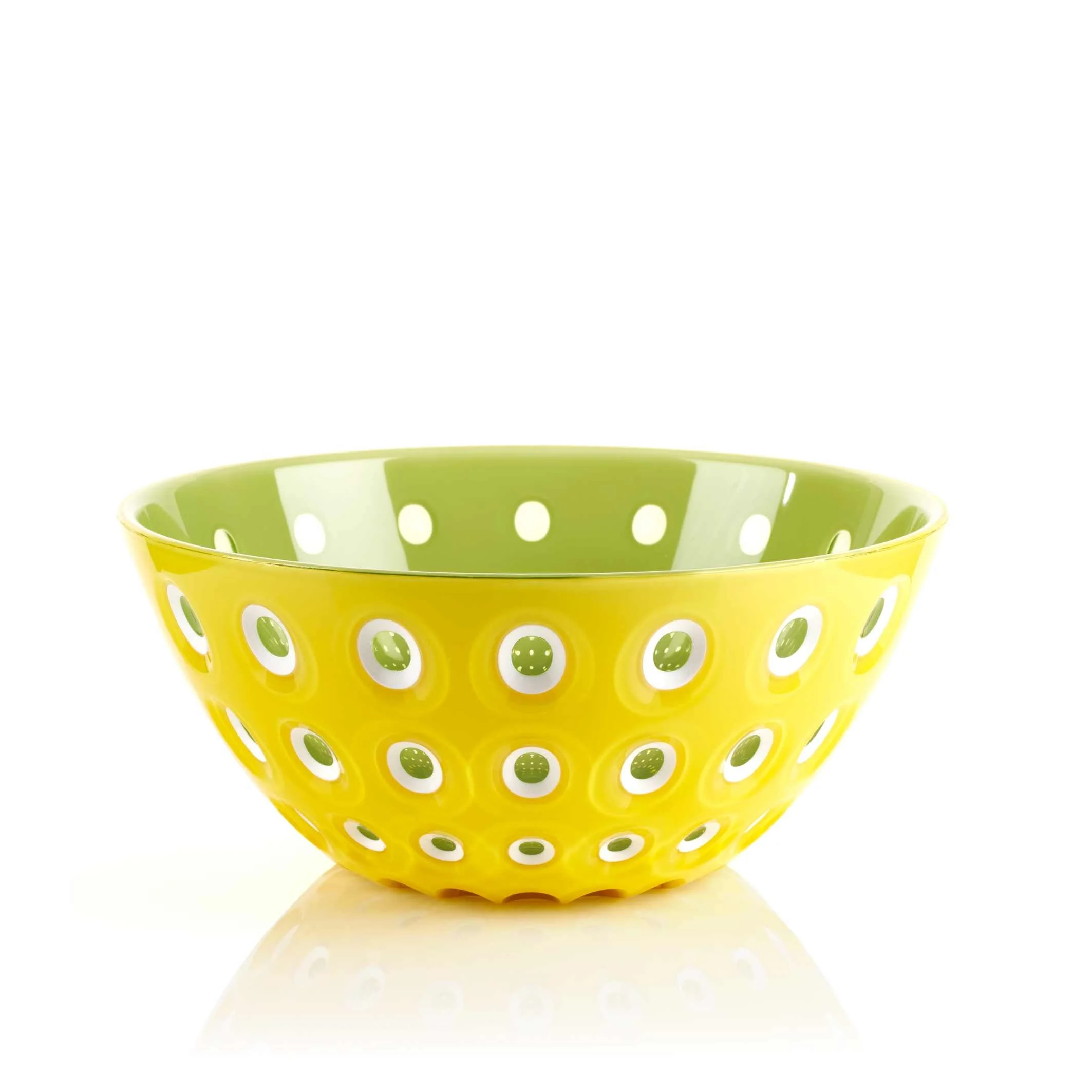 GUZZINI Contenitore Le Murrine in San D 25 Cm Zafferano, Bianco, Verde Ninfea