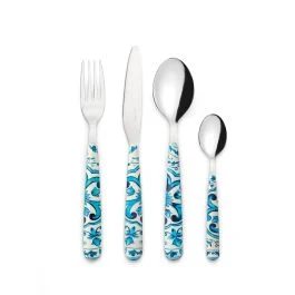 BLUES SET 24 POSATE BLU