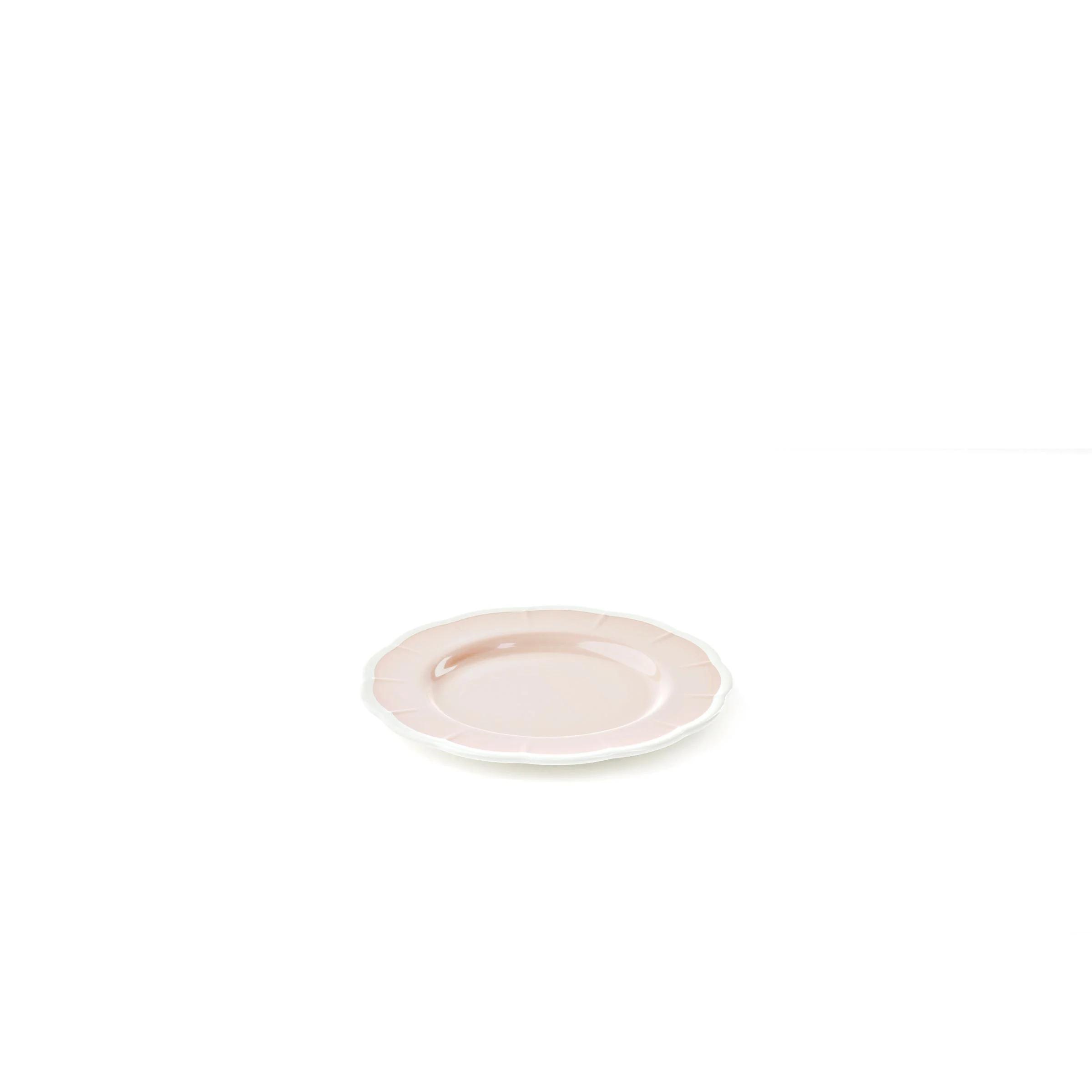 GUZZINI Piatto Dessert Melamina Flora D 21 Cm Table Decor Rosa Polvere