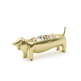 DACHSIE PORTA ANELLI OTTONE